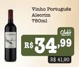 Supermercados Pague Menos Vinho Português Alecrim oferta
