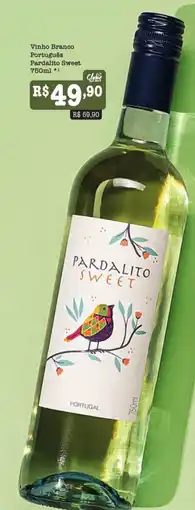 Supermercados Pague Menos Vinho Branco Pardalito Sweet oferta
