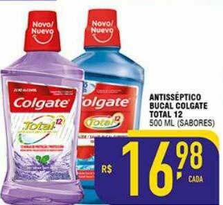 Mercantil Rodrigues Antisséptico Bucal Colgate Total 12 oferta