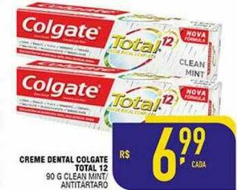 Mercantil Rodrigues Creme Dental Colgate Total 12 oferta