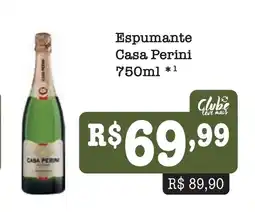 Supermercados Pague Menos Espumante Casa Perini oferta