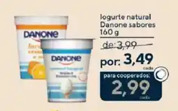 Coop logurte natural Danone sabores oferta