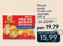 Coop Pão de queijo Tirolez com requeijão oferta