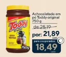 Coop Achocolatado em pó Toddy original oferta