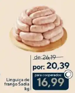 Coop Linguiça de frango Sadia oferta