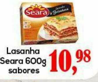 Semar Supermercado Lasanha Seara Sabores oferta