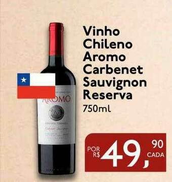 Perini Vinho Chileno Aromo Cabernet Sauvignon Reserva oferta