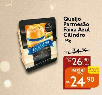Queijo Parmesão Faixa Azul Cilindro