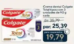Coop Creme dental Colgate Total tipos oferta