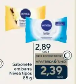 Coop Sabonete em barra Nivea tipos oferta