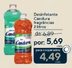 Coop Desinfetante Candura fragrâncias oferta