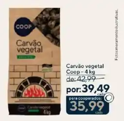 Coop Carvão vegetal Coop oferta