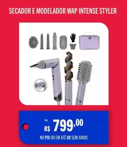 Casas Bahia Secador e modelador wap intense styler oferta