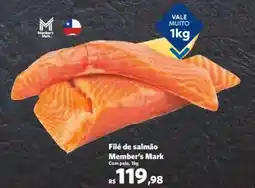 Sam's Club Filé de salmão Member's Mark Compele, oferta