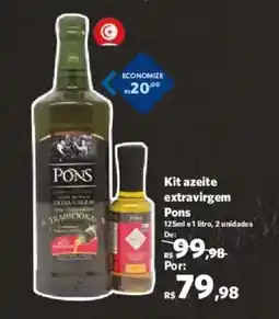 Sam's Club Kit azeite extravirgem Pons oferta