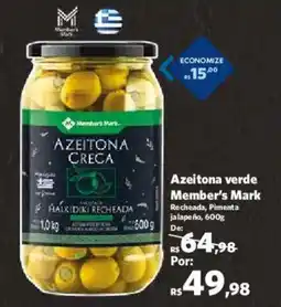 Sam's Club Azeitona verde Member's Mark oferta