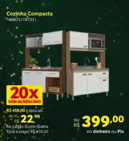 Quero Quero Cozinha Compacta oferta