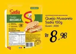 Giassi Supermercados Queijo Mussarela Sadia oferta
