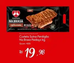 Giassi Supermercados Costela Suína Perdigão Na Brasa Pedaço oferta