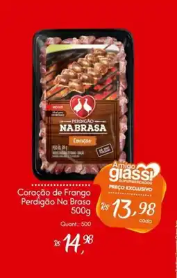 Giassi Supermercados Coração de Frango Perdigão Na Brasa oferta