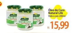 Atacadão Óleo de Coco Natural Life Vidro oferta