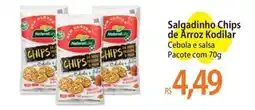 Atacadão Salgadinho Chips de Arroz Kodilar oferta