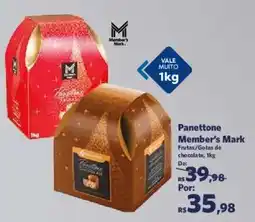 Sam's Club Panettone Member's Mark oferta