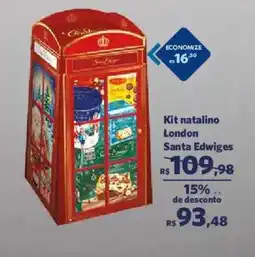 Sam's Club Kit natalino London Santa Edwiges oferta