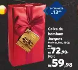 Sam's Club Caixa de bombom Jacques oferta
