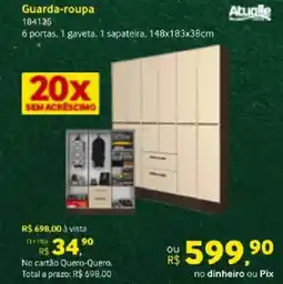 Quero Quero Guarda-roupa oferta