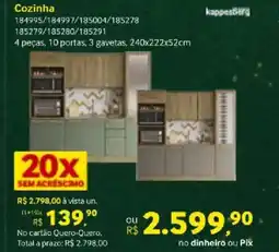 Quero Quero Cozinha oferta