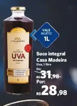 Sam's Club Suco integral Casa Madeira oferta