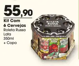 Comercial Zaffari Kit Com 6 Cervejas Roleta Russa oferta