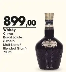 Comercial Zaffari Whisky Chivas Royal Salute oferta