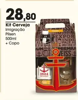 Comercial Zaffari Kit Cerveja Imigração Pilsen + Copo oferta