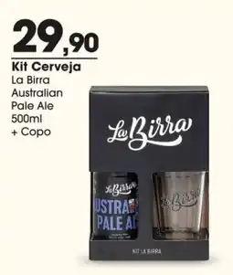 Comercial Zaffari Kit Cerveja La Birra Australian Pale Ale + Copo oferta