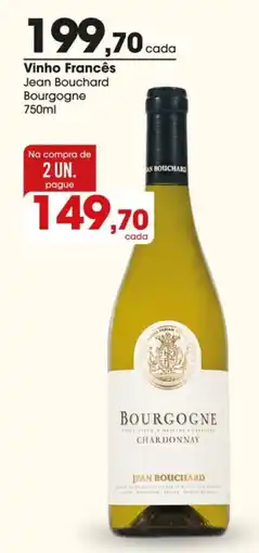 Comercial Zaffari Vinho Francês Jean Bouchard oferta