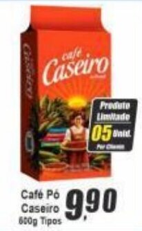 Panelão Cafe Po Caseiro 600g oferta