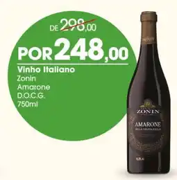 Comercial Zaffari Vinho Italiano Zonin Amarone D.O.C.G. oferta