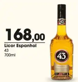 Comercial Zaffari Licor Espanhol 43 oferta