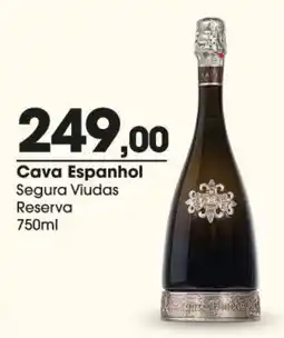 Comercial Zaffari Cava Espanhol Segura Viudas Reserva oferta