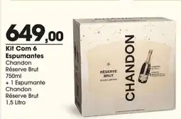 Comercial Zaffari Kit Com 6 Espumantes oferta