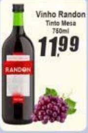 Vinho Randon tinto Mesa 760ml