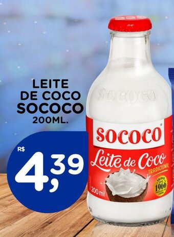 Andorinha Hipermercado Leite de Coco Sococo 200ml oferta