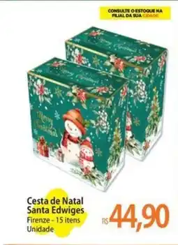 Atacadão Cesta de Natal Santa Edwiges oferta