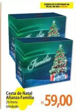 Atacadão Cesta de Natal Alianza Família oferta