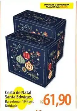 Atacadão Cesta de Natal Santa Edwiges oferta