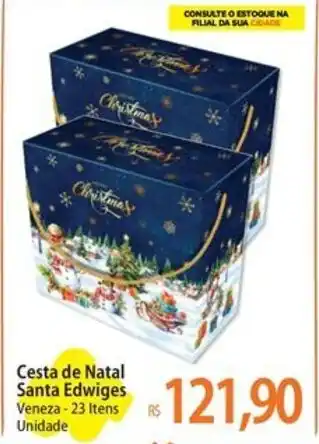 Cesta de Natal Santa Edwiges