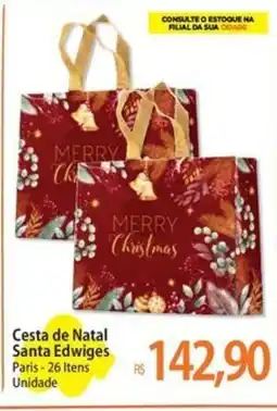 Atacadão Cesta de Natal Santa Edwiges oferta