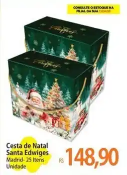 Atacadão Cesta de Natal Santa Edwiges oferta